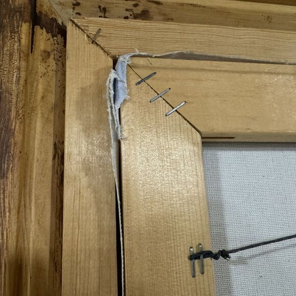 Vintage Original Still Life Floral Oil Painting on Canvas Framed Signed B. - Picture 10 of 10